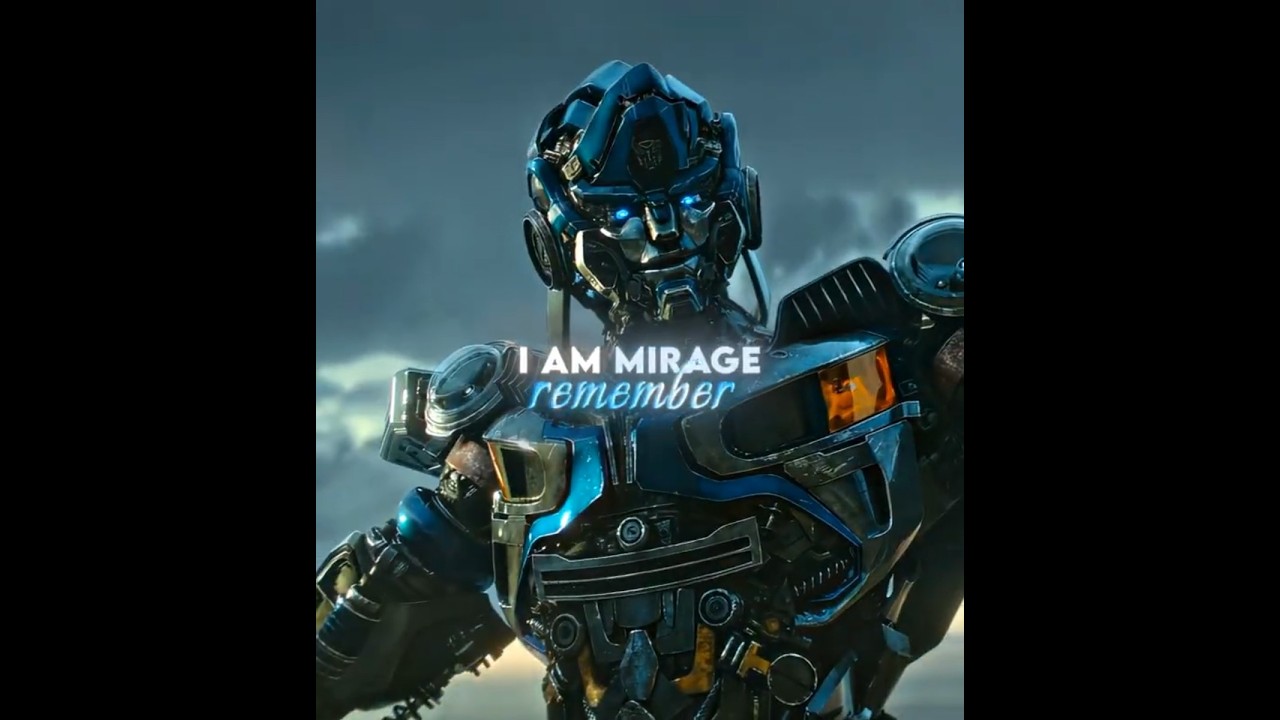 I am MIRAGE remember? | Transformers Mirage vs Scourge | Vazio Eterno(Super Slowed)