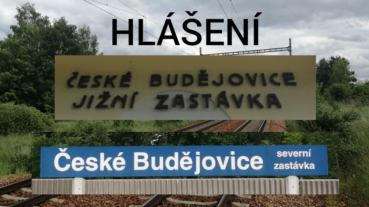 Archivní hlášení - České Budějovice severní a jižní zastávka [INISS]