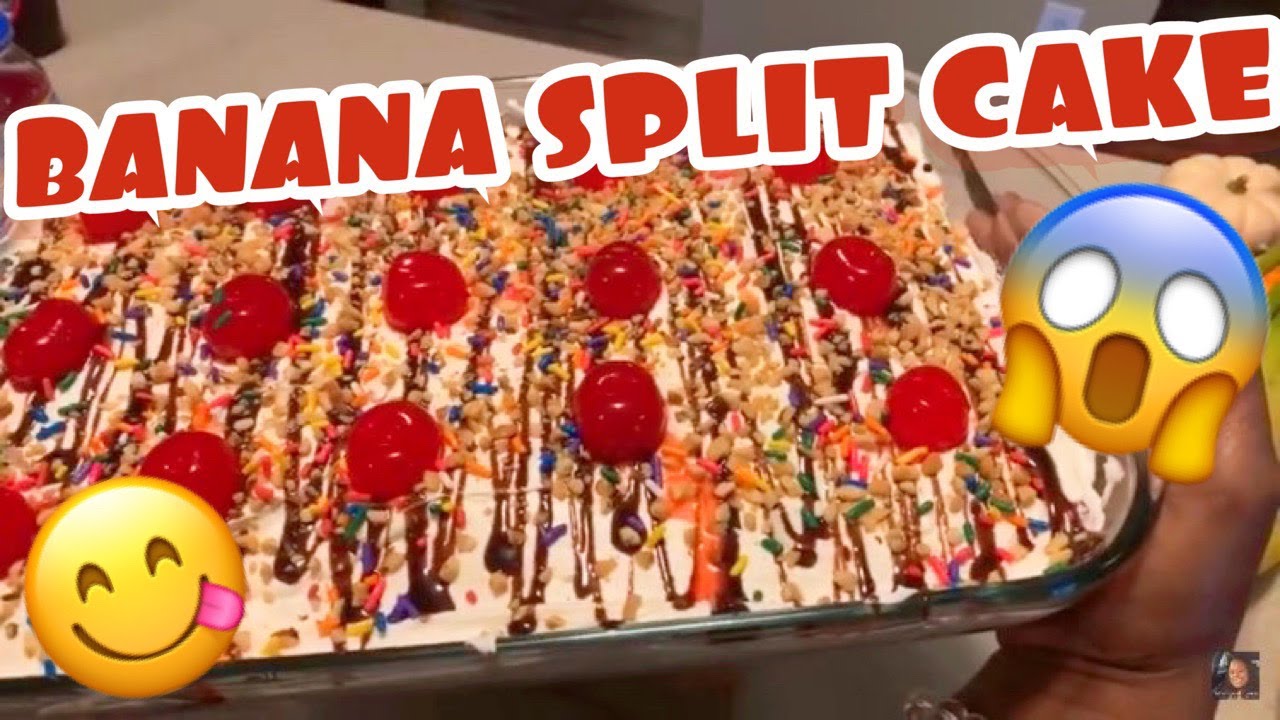 How to make No Bake Banana Split Cake