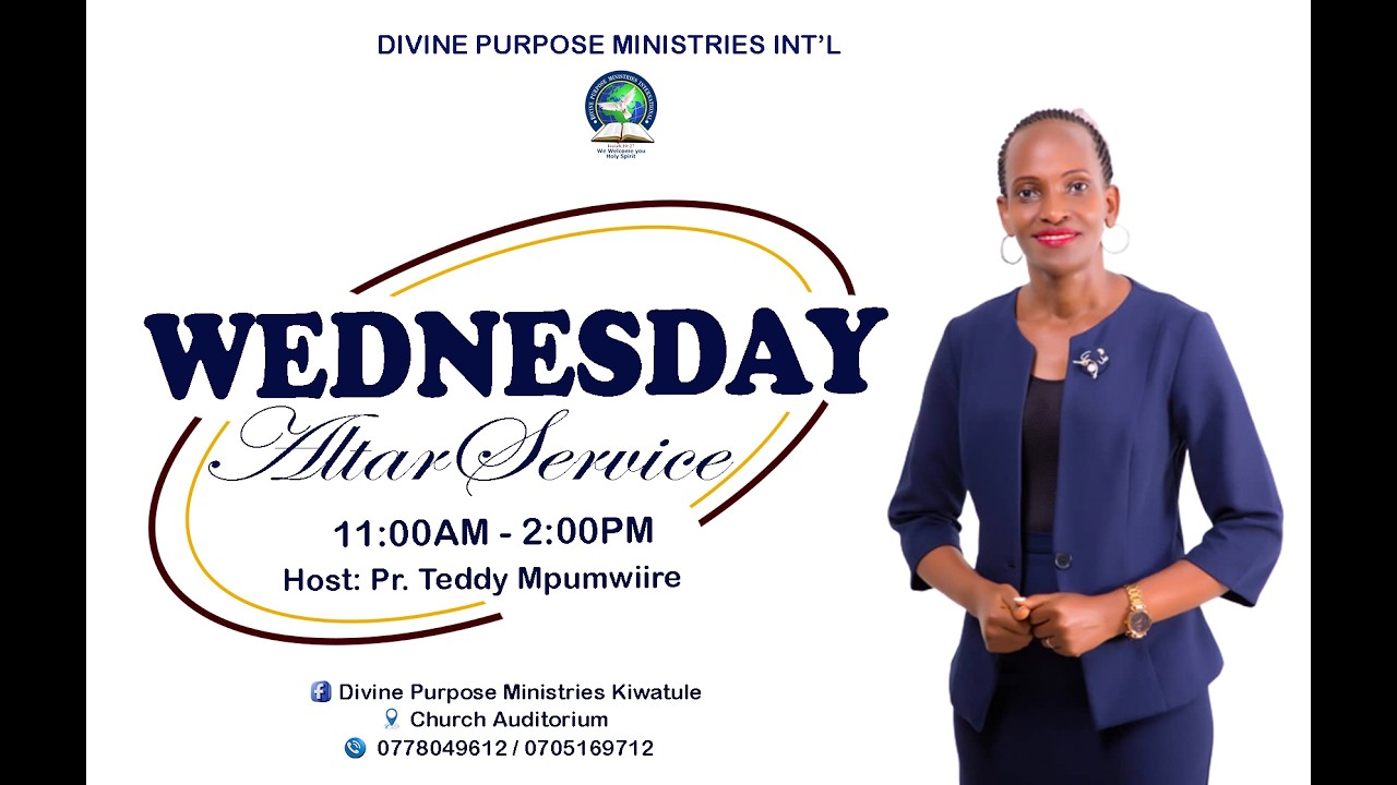 #WEDNESDAY ALTAR SERVICE LIVE                    #divine_purpose_ministries_international