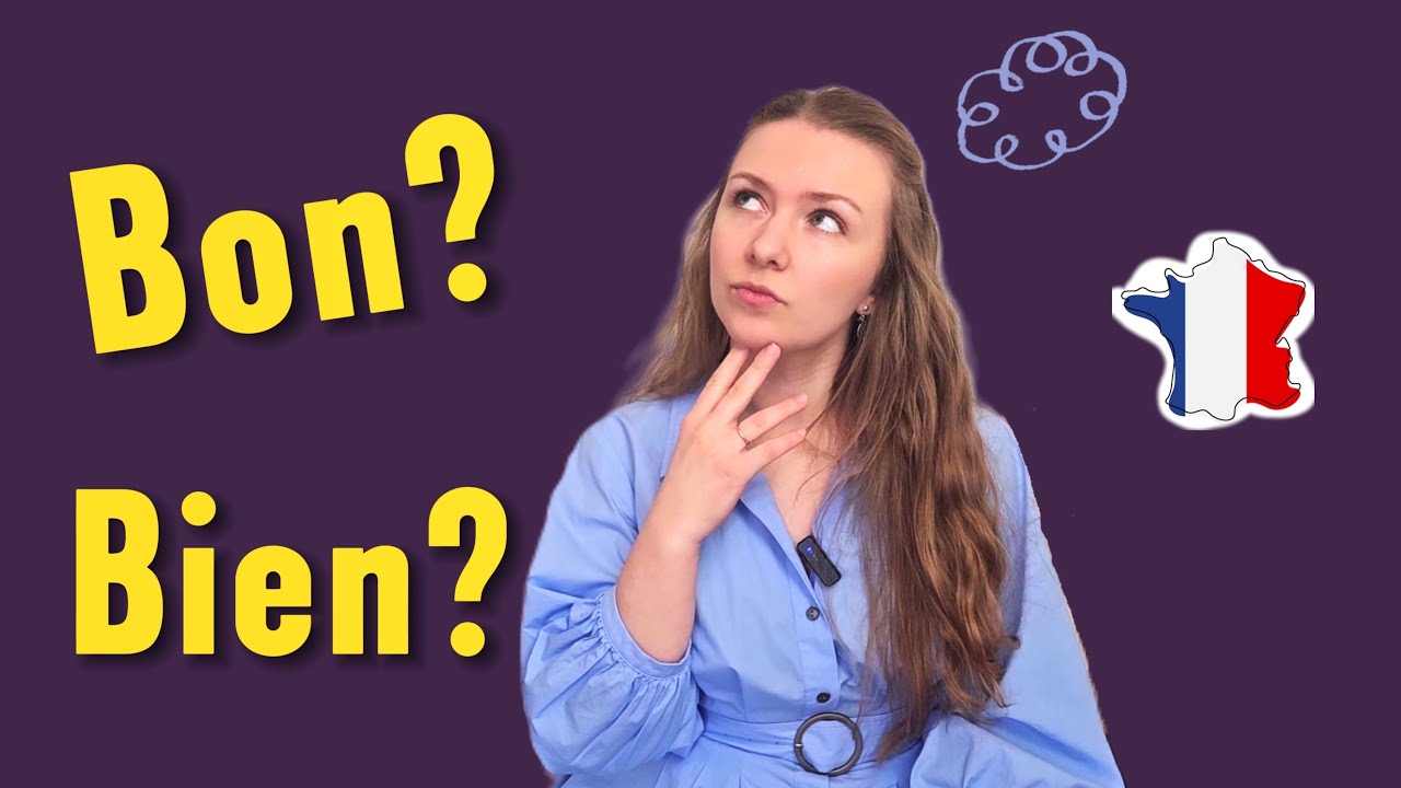 Как правильно использовать французские слова BON и BIEN ? В чем различие? Французский для начинающих
