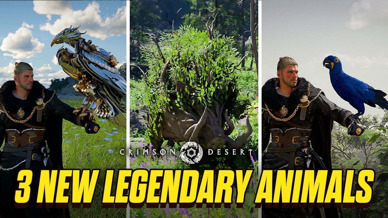 Crimson Desert: How to get 3 NEW Legendary Animals (Full Guide)