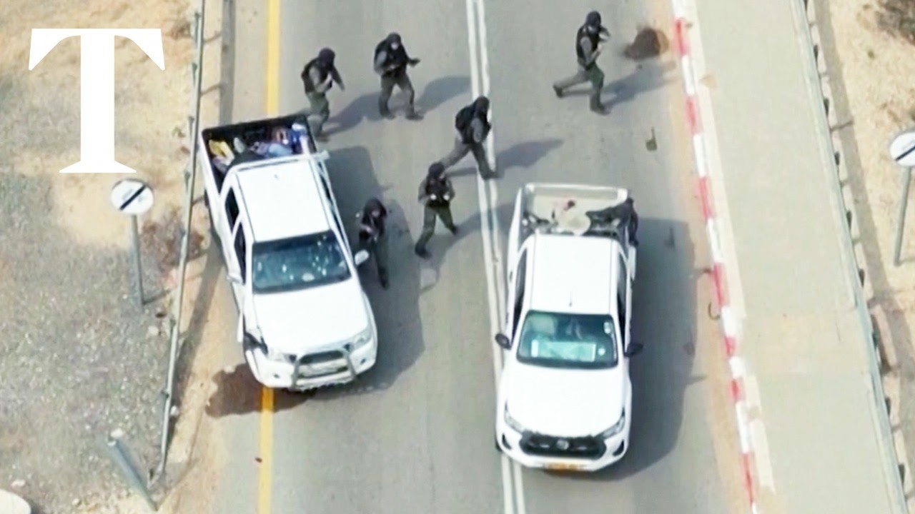 Israel releases unseen footage of battle during October 7 attacks
