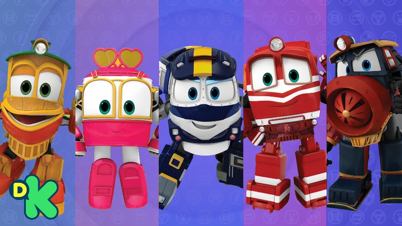 🎵Música tema do Robot Trains | Robot Trains  | Discovery Kids Brasil