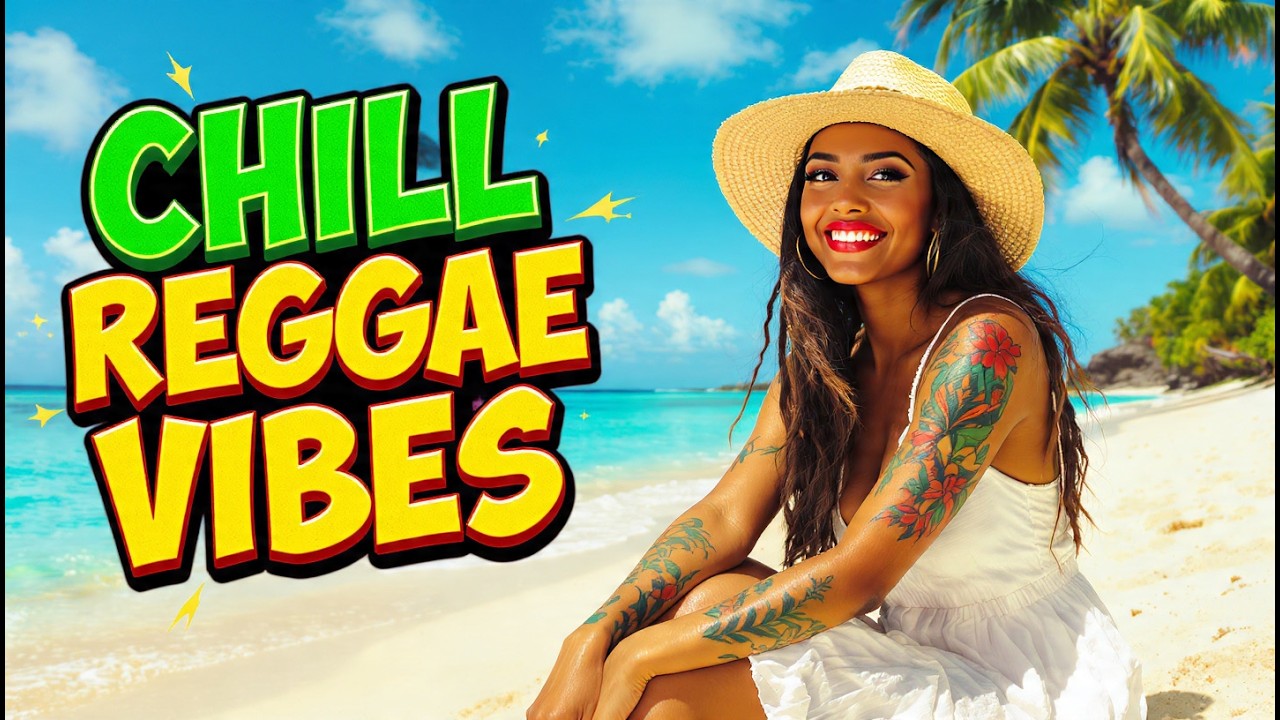 Tropical Sunset Reggae Playlist 🌅 Feel Good Beach Music for Evening & Night Vibes