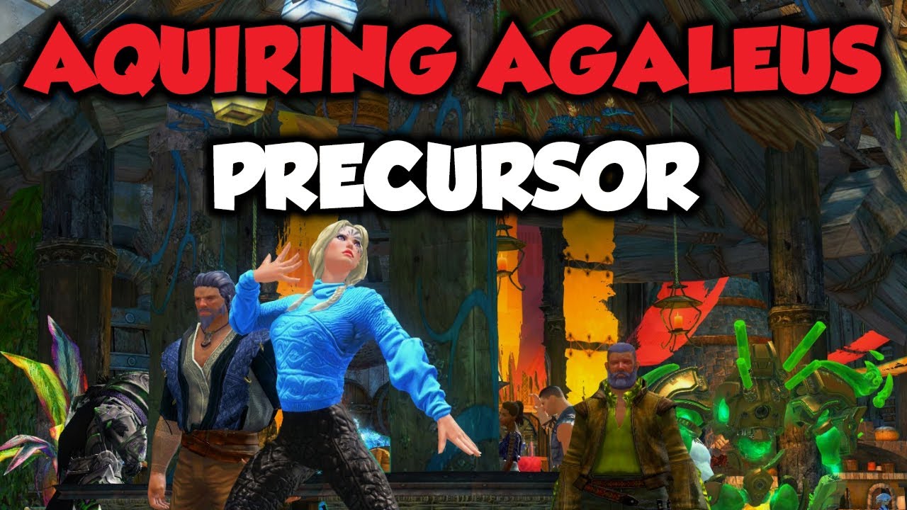 Guild Wars 2 Приобретение AGALEUS PRECURSER для Легендарного Аквабризера
