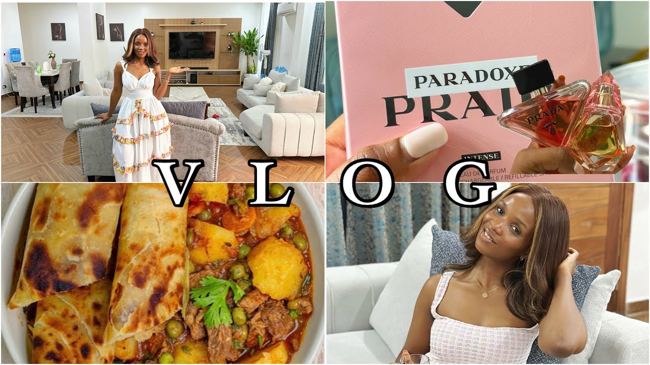 Productive Weekly Vlog in Lagos|| New Perfume||Cooking||Pilates||We are growing