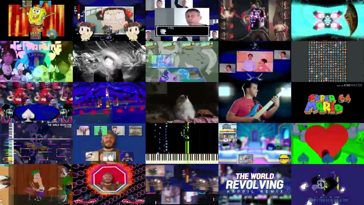 The World Revolving Mashup