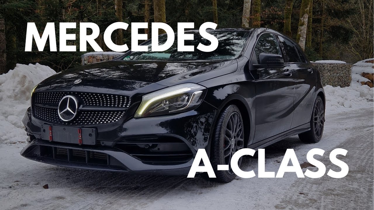 Relaxing Winter Drive in the Black Forest ❄️ | Mercedes A180 AMG Line #POVDrive #MercedesBenz