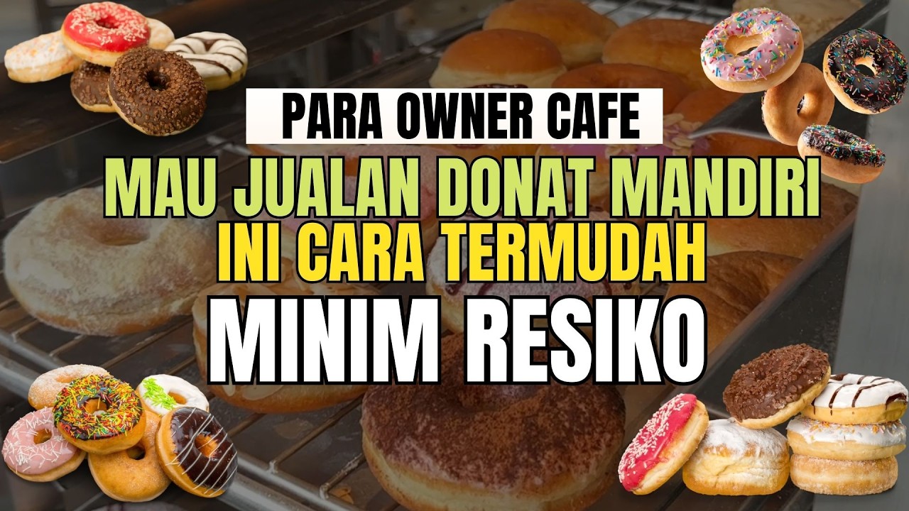 Stop Jadi Reseller! Cara Owner Cafe Produksi Donat Sendiri, Profit Naik & Bebas Drama Stok Supplier