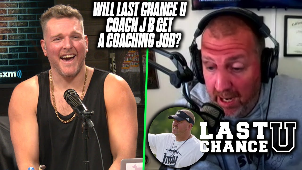 Pat McAfee Asks Last Chance U Coach JB If He Will Ever Get A Big Coaching Job