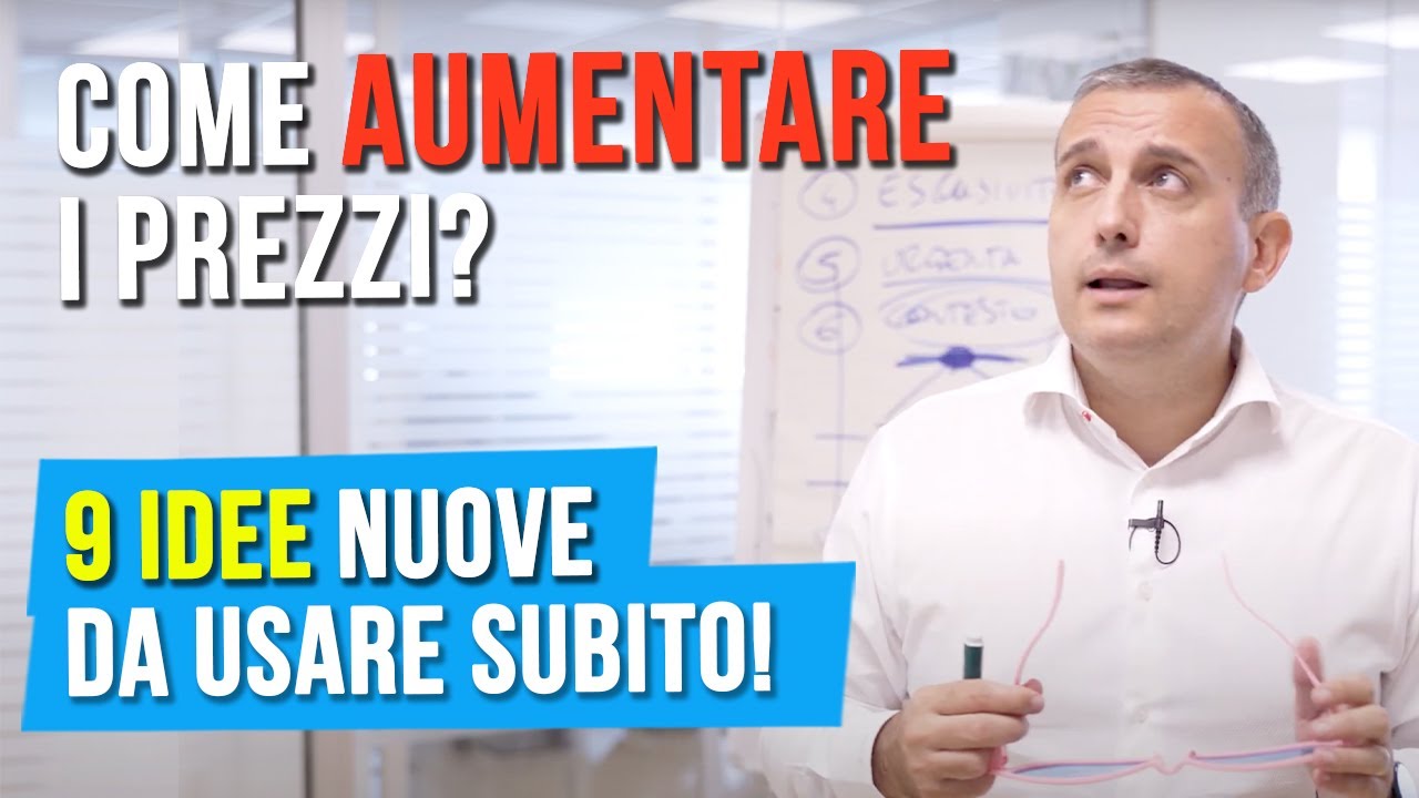Come aumentare i prezzi? 9 idee nuove da usare subito!