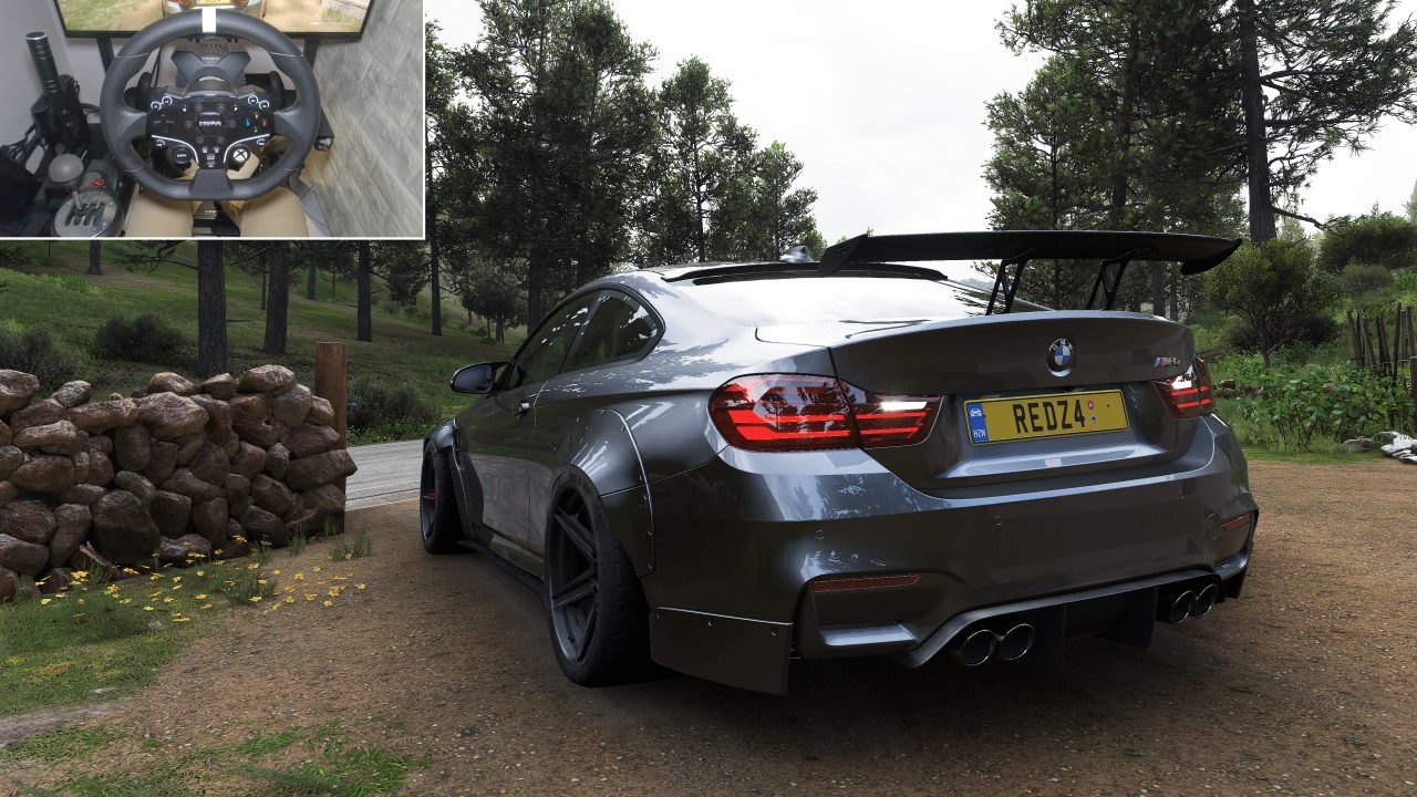 BMW M4 F82 | Forza Horizon 5 | Moza R3 Gameplay