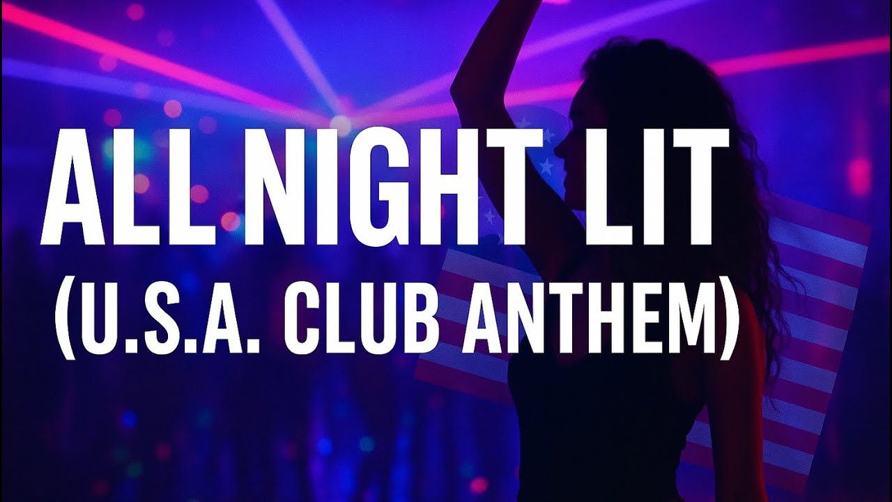 All Night Lit 🇺🇸 | Viral American Club Anthem 2025 | Party Trap x EDM Hit