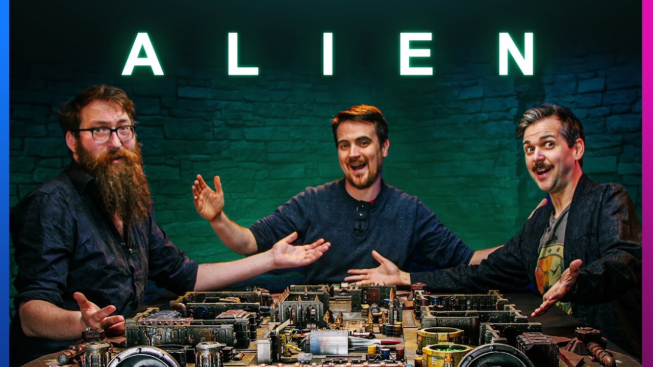 We made Alien into a tabletop game! | Battle Report: Aliens