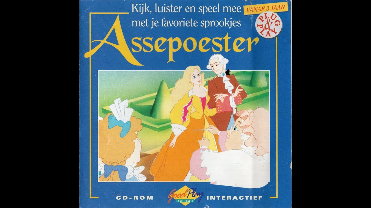 Assepoester - Het verhaal (Nederlands gesproken en met animatie)