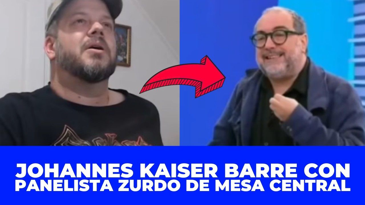 JOHANNES KAISER BARRE CON PANELISTA ZURDO DE MESA CENTRAL