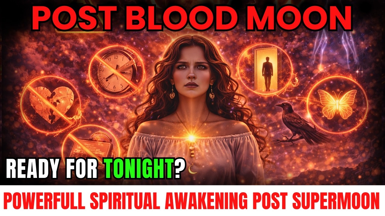 ⚠️ Caution After Blood Moon Eclipse — Your Timeline Has Shifted, Notice These Signs