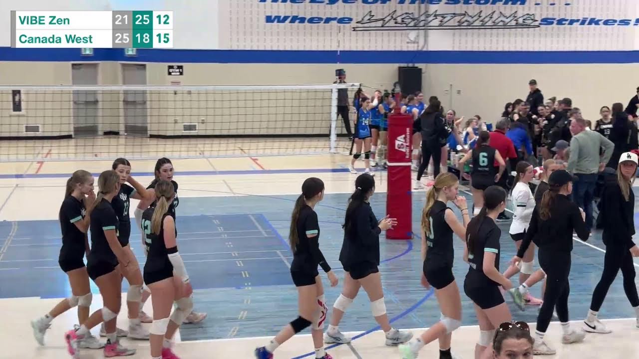 U16W Game 3: VIBE Zen vs Canada West Black