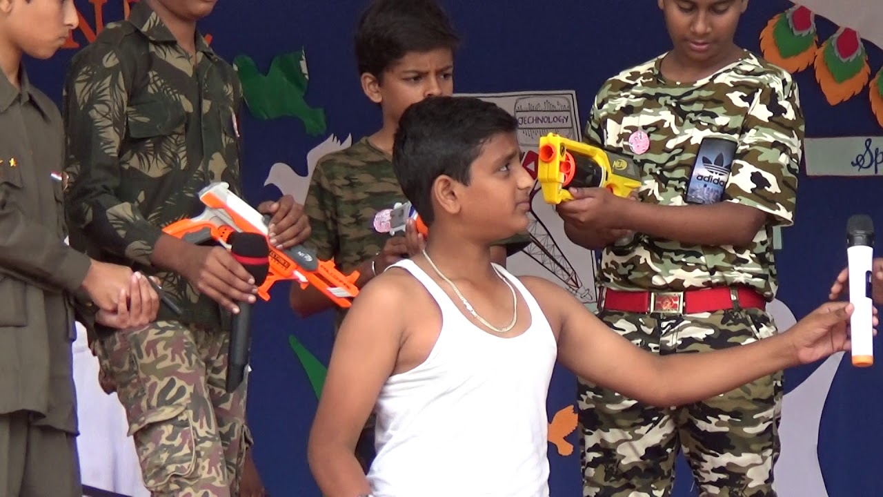 Independence Day Skit Performance on Patriotism at St Pious
