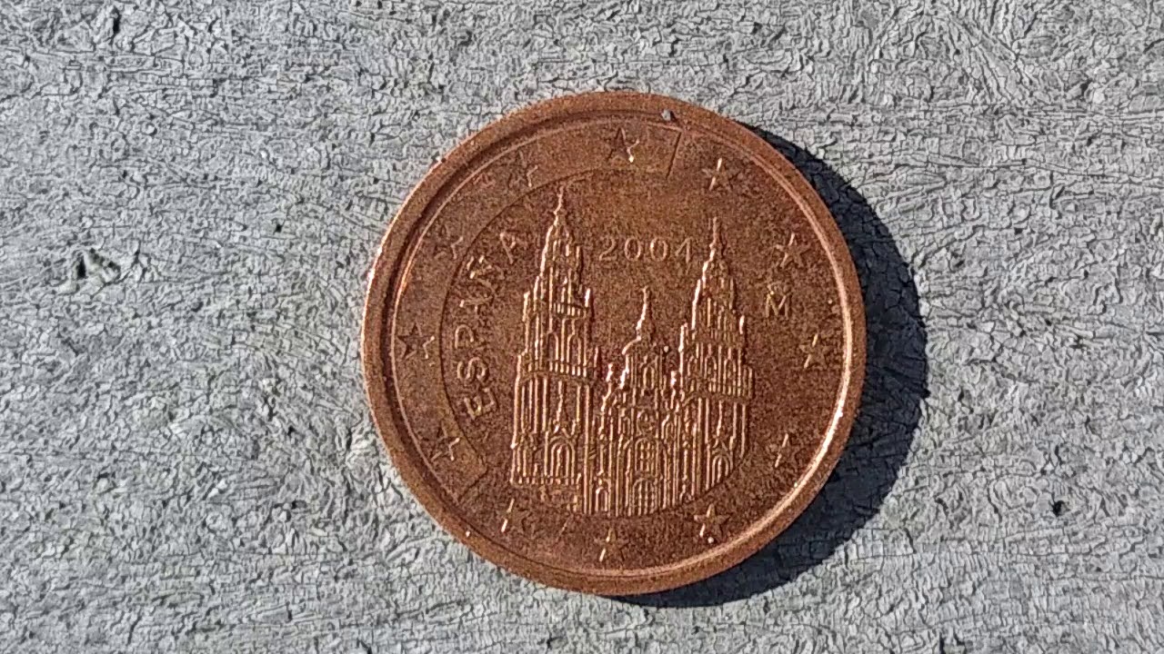 2 EURO CENT:SPAIN 2004