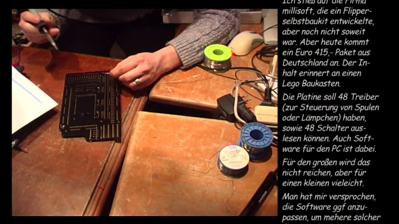 2012-01-20 Flippersteuerung (2012 - das Jahr in dem die Welt unter geht...)