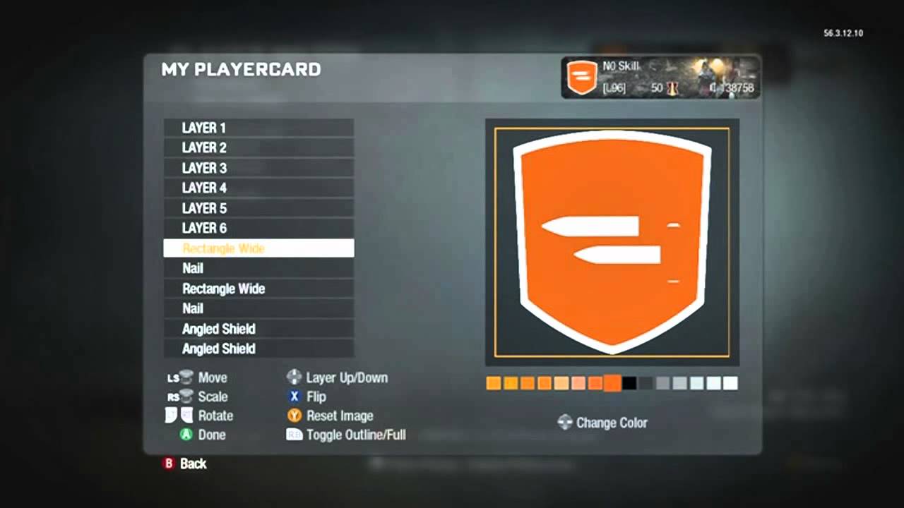 Black Ops Emblem | Double Tap | NoSkill33