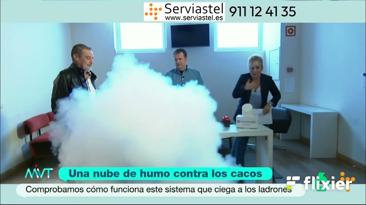 Serviastel Niebla de Seguridad Antintruder en la Sexta Televisión. www.serviastel.es