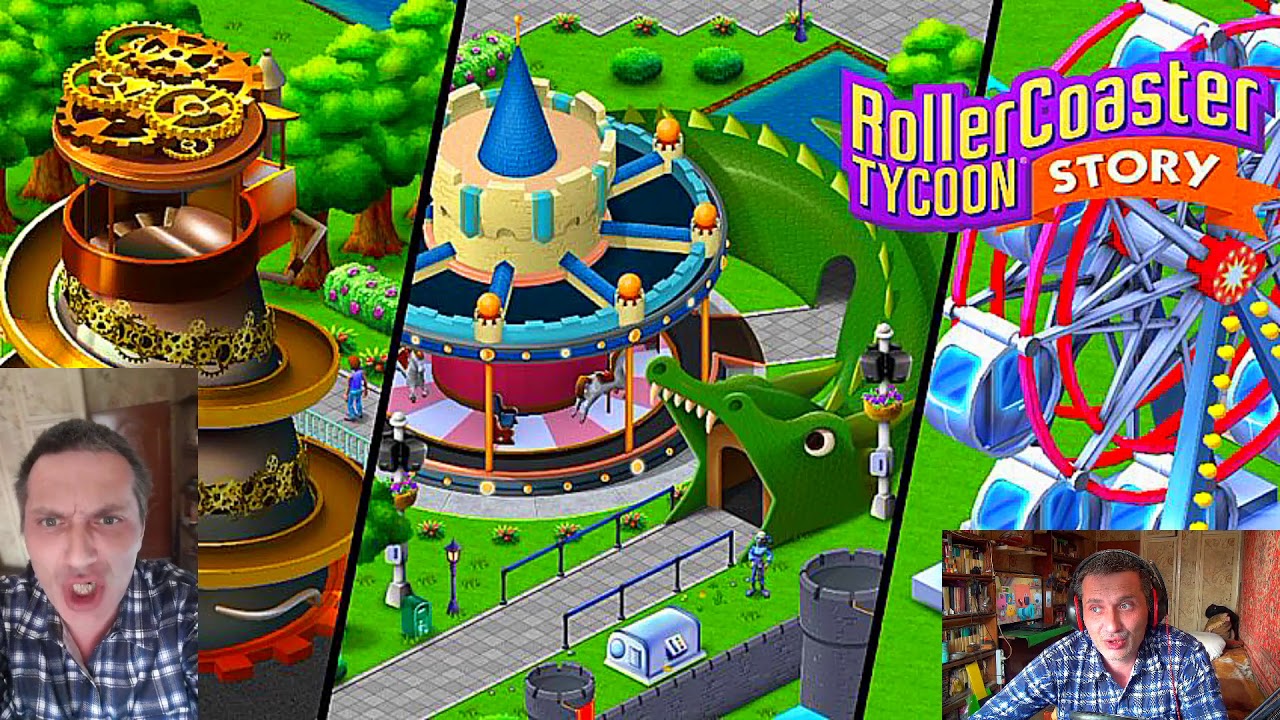 RollerCoaster Tycoon Story превращает парк развлечений в игру &laquo;три в ряд&raquo;