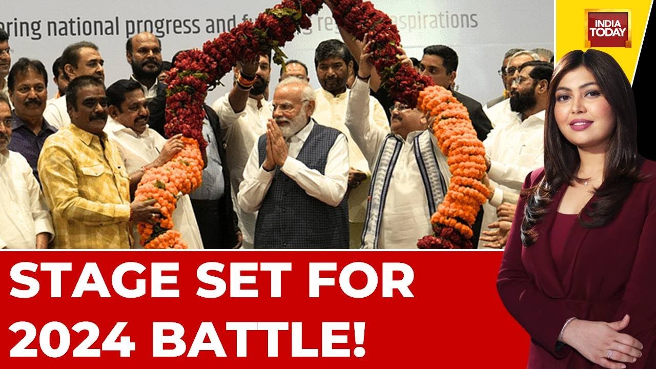 5ive Live With Nabila Jamal: Opposition Vs BJP-Led Alliance | Stage Set For 2024 Battle!