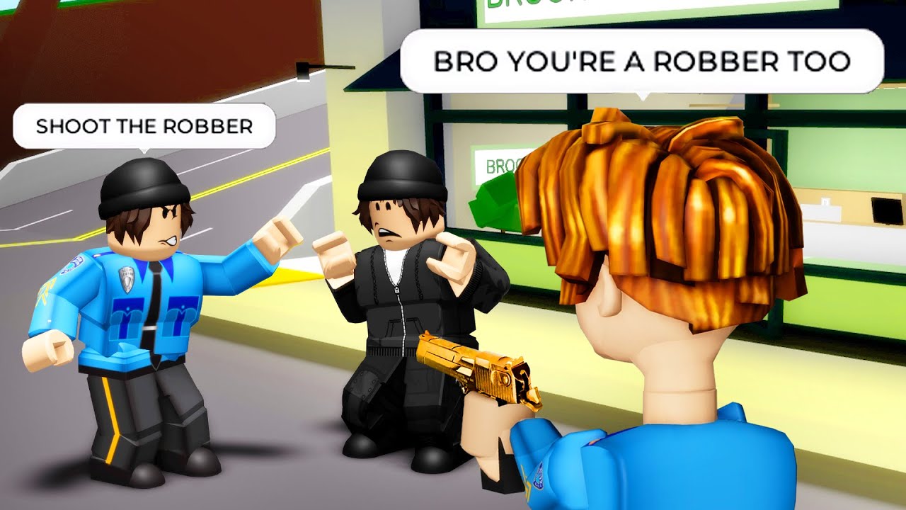 THE GOOD ROBBER 2 👮 💰 (ROBLOX Brookhaven 🏡RP - FUNNY MOMENTS)