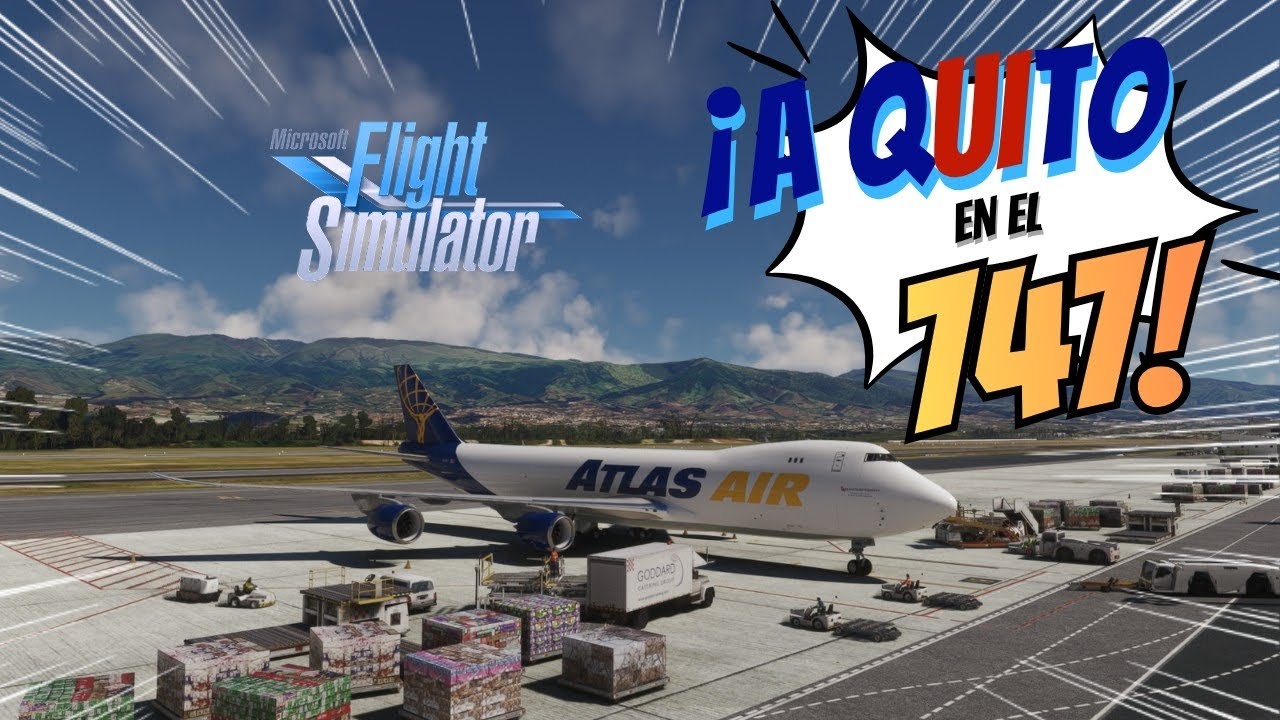 MSFS2020 | Manaus SBEG 🇧🇷 → Quito SEQM 🇪🇨 | Boeing 747-8 F ✈️ 