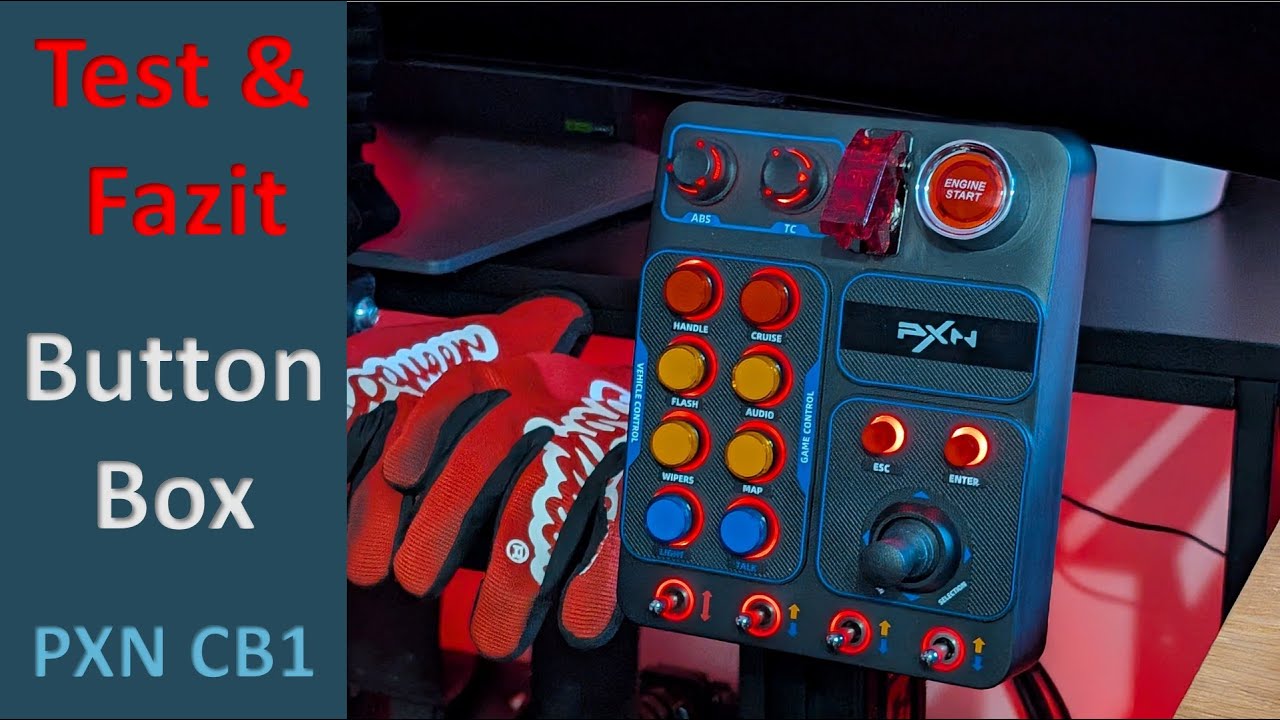 Test & Fazit | ButtonBox | PXN CB1 | Buttons for ever !