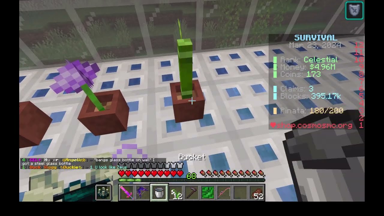 How to use a Growstation in Minecraft, PyroFarming