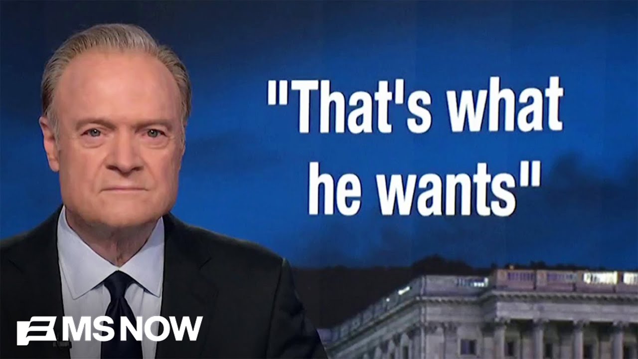 Lawrence: And so it has come to a Democratic governor asking Trump not to attack his state
