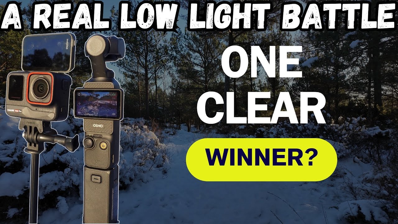 Insta360 Ace Pro vs Dji Pocket 3 | Low light Battle and a SUPER Clear Winner?