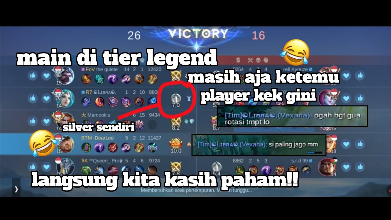 Konten pertama awal season kemarin baru upload