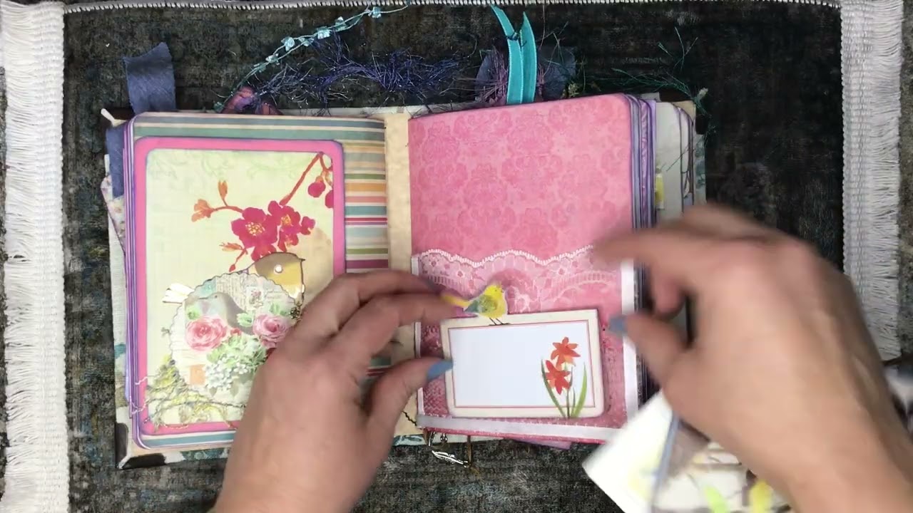 Bird Journal | Flip Through | Junk Journal | Meditation