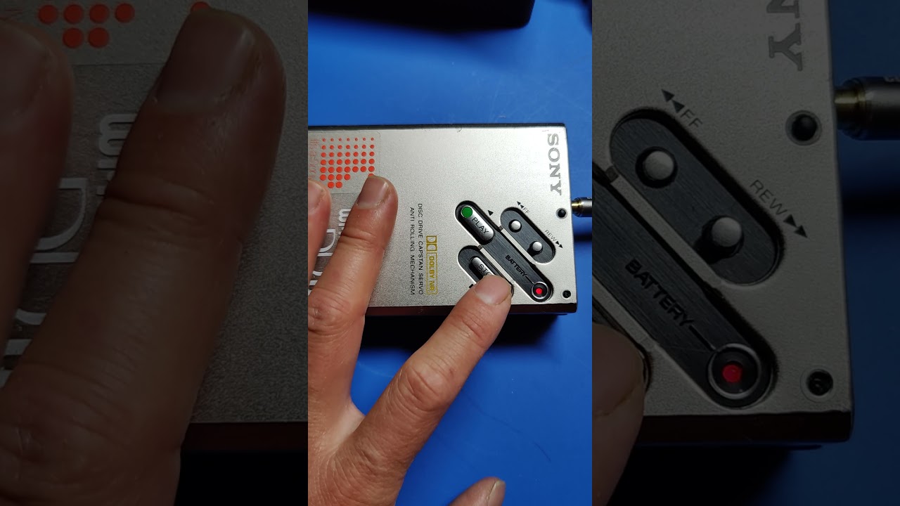 Sony DD II walkman silver
