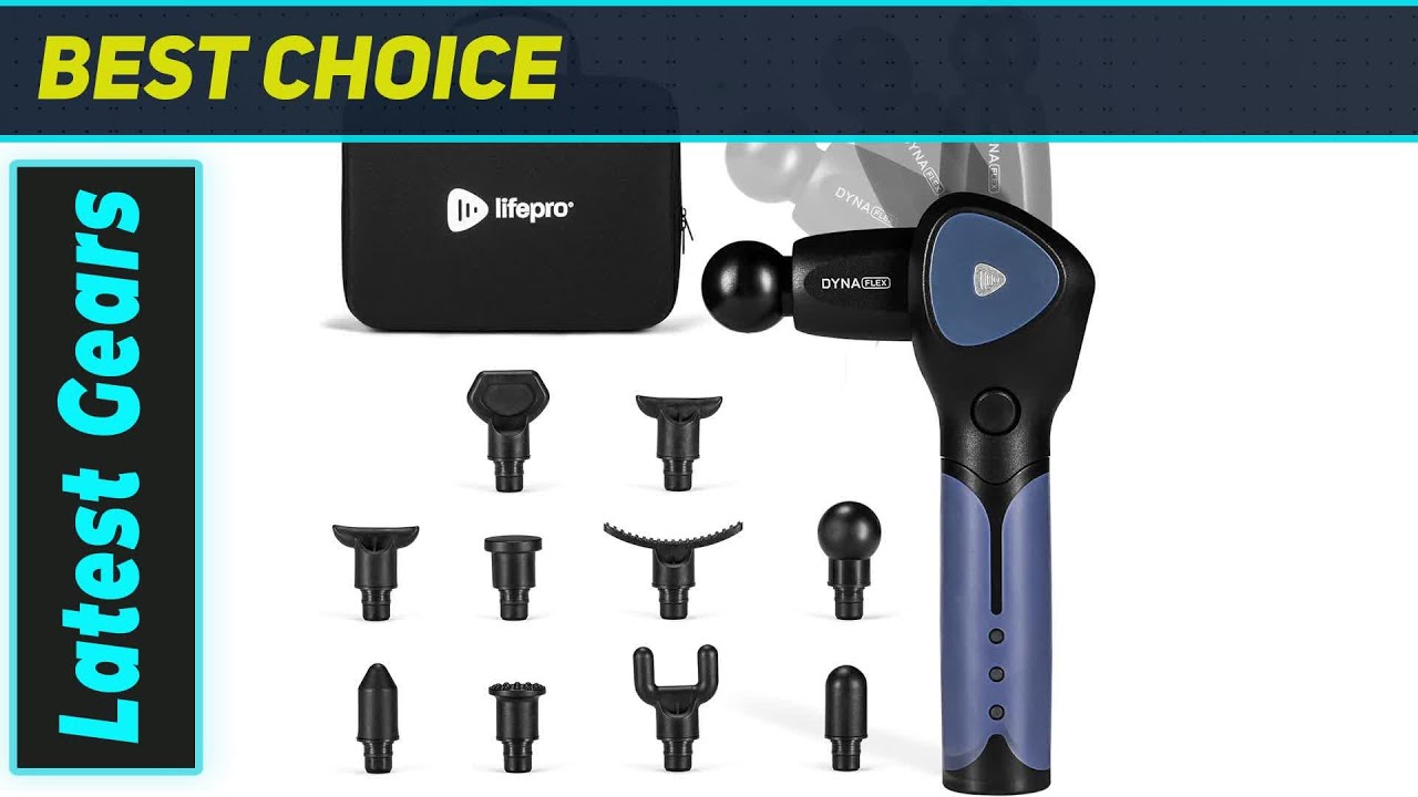 LifePro DynaFlex &ndash; The Best Budget Massage Gun for Deep Tissue Relief