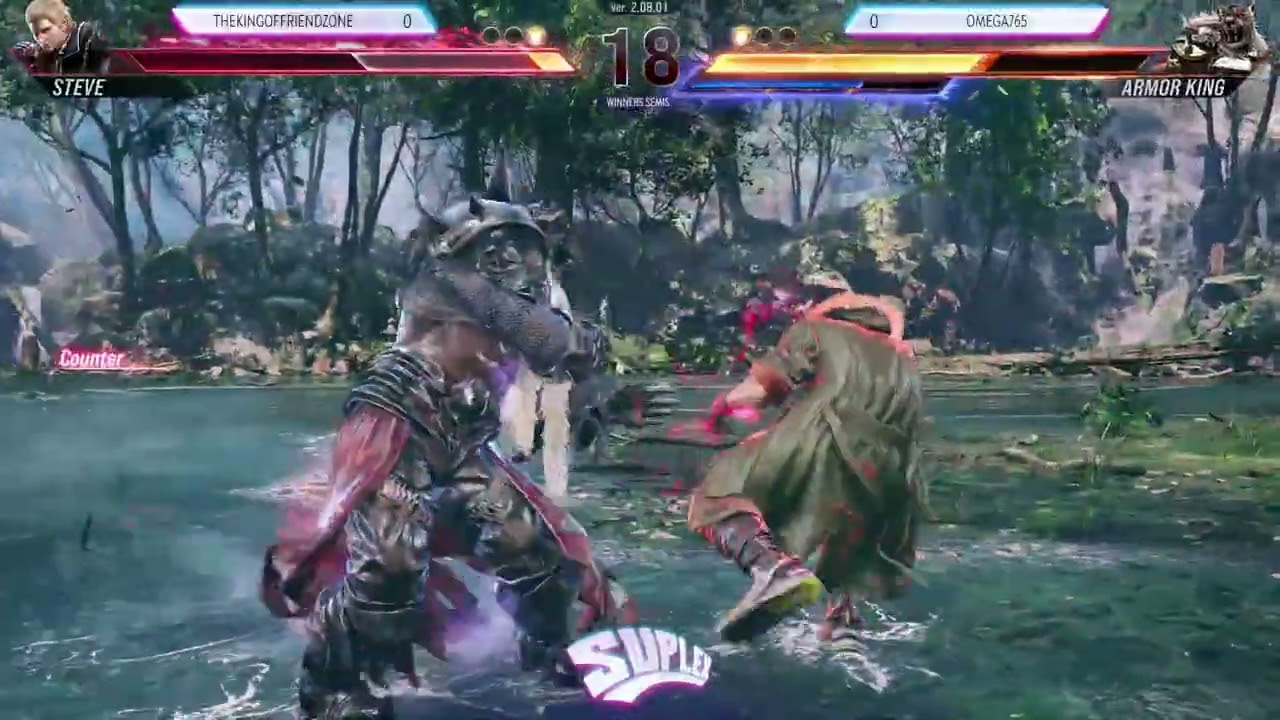 Suplex 113 - Winners Semis - Thekingoffriendzone (Raven) VS Omega765 (Armored King) - Tekken 8