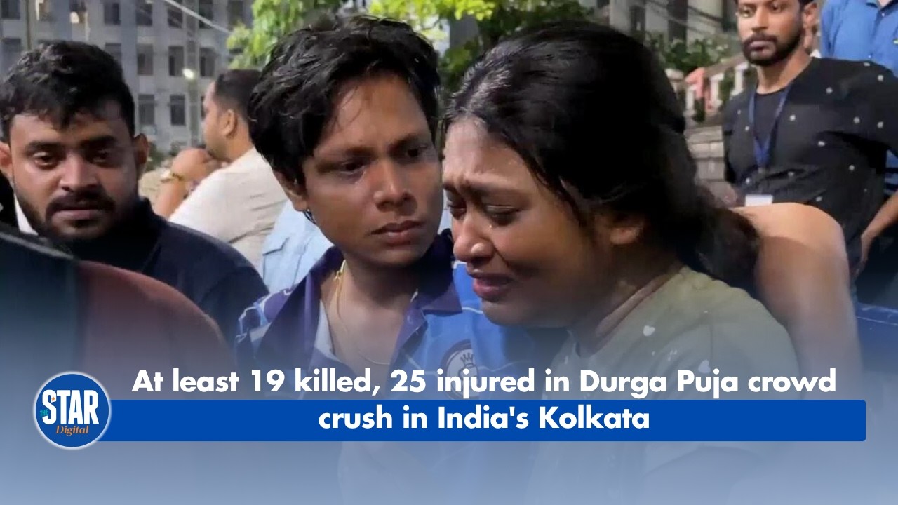 At least 19 killed, 25 injured in Durga Puja crowd crush in India's Kolkata