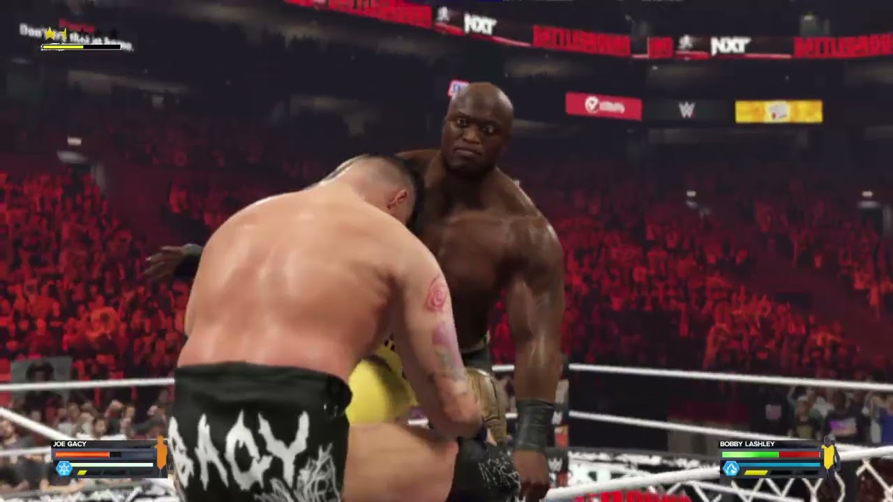 Bobby Lashley Vs. Joe Gacy at NXT Battleground: Universe | WWE 2K24