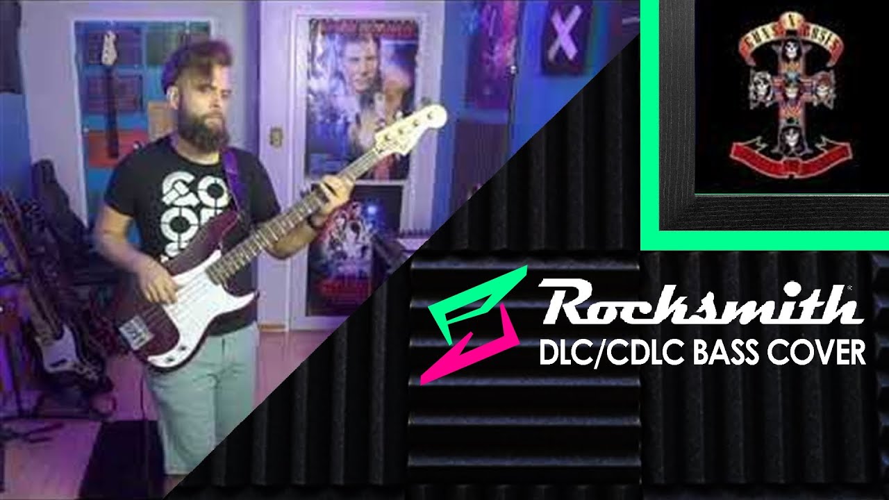 Guns N' Roses－Paradise  City ｜Bass Tabs [Eb Standard][Rocksmith]