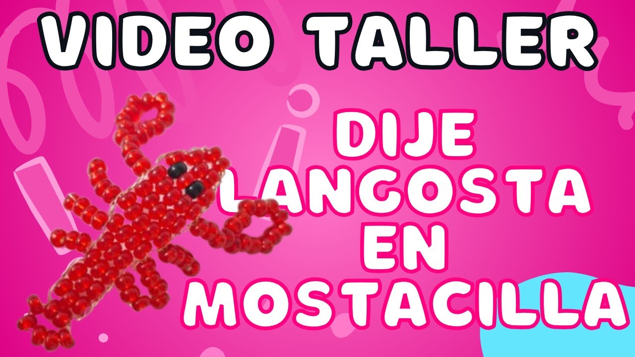 Cómo Hacer un Dije de Langosta en Mostacilla 🦞 | Tutorial Paso a Paso con Alambrismo