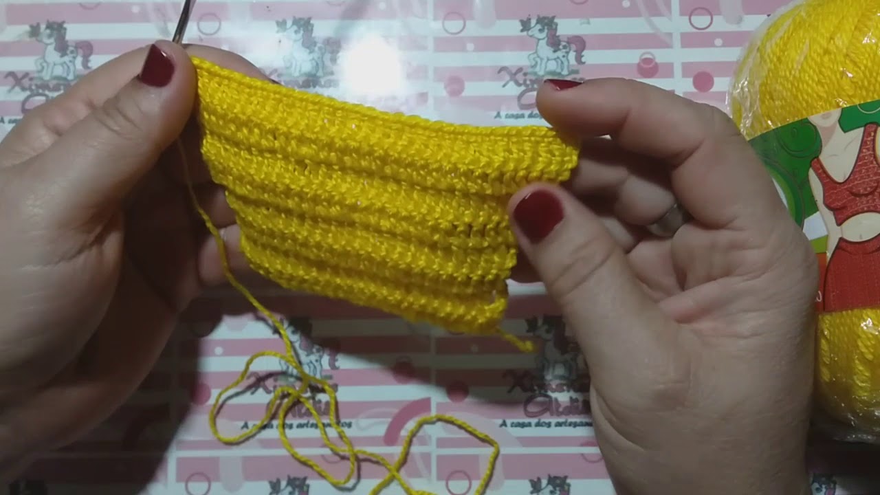 Calcinha saia de crochê infantil com Ximenes 👙😍 - parte 01 #croche  #calcinhacomfolho #ximenes