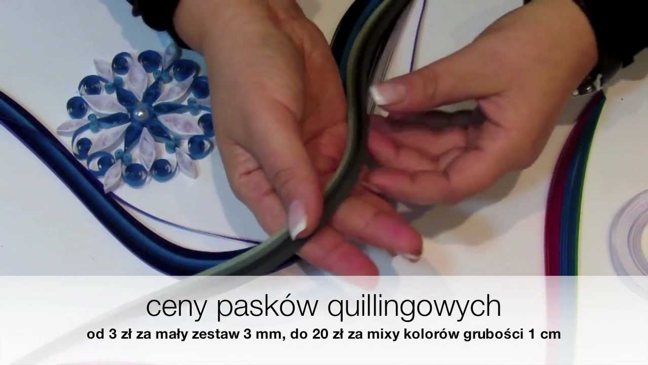 Quilling krok po kroku - podstawowe materiały