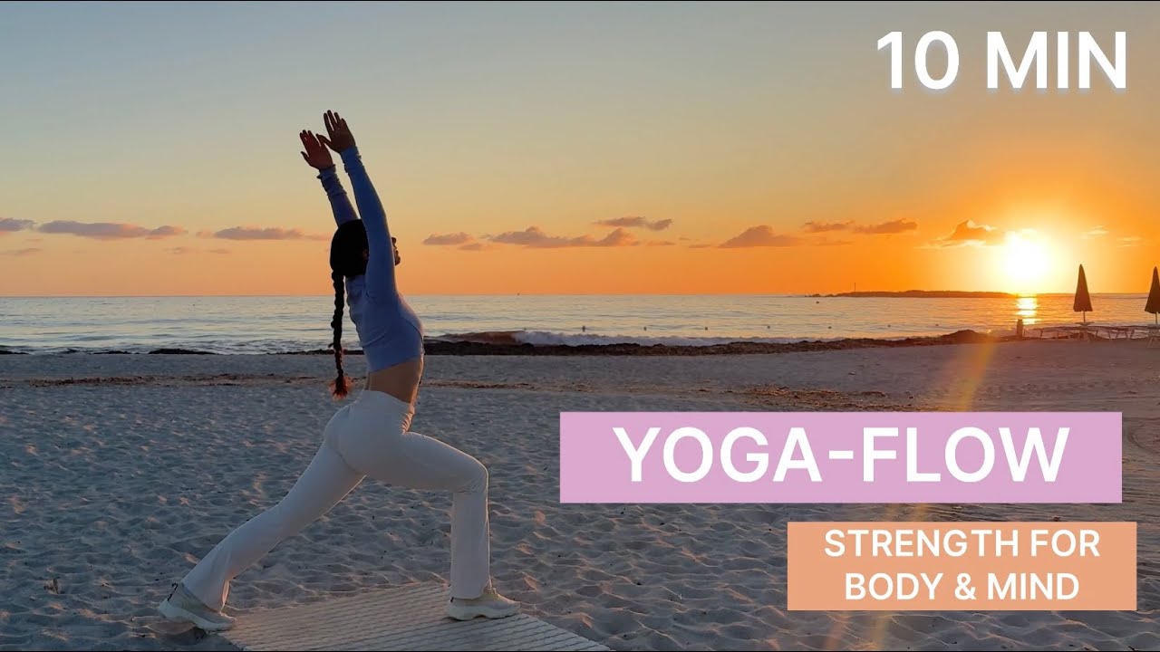 10 MIN STANDING YOGA FLOW | Loslassen & neue Energie tanken 
