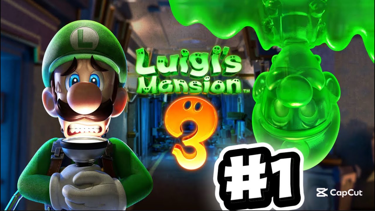 Playing Luigi mansion 3 (part 1)