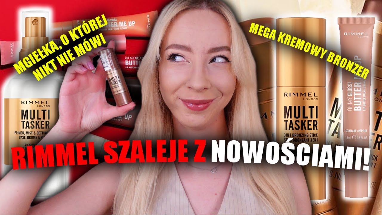 TEST NOWOŚCI OD RIMMEL MULTI TASKER!| RIMMEL BUTTER ME UP | ZAŁOŻĘ SIĘ, ŻE ICH NIE ZNASZ!